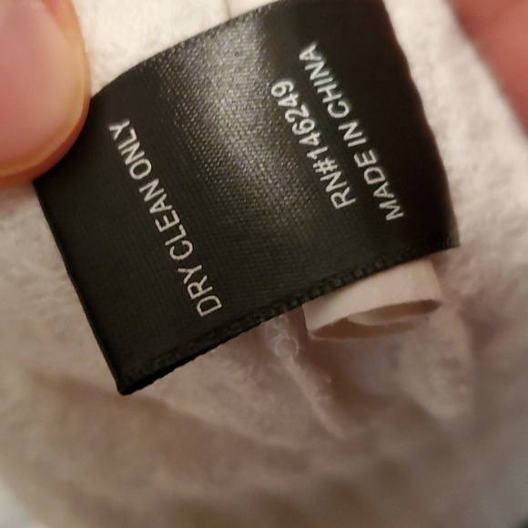 Aakaa oversized hooded sleeveless tunic sweater. White. Women size S. - Picture 12 of 12